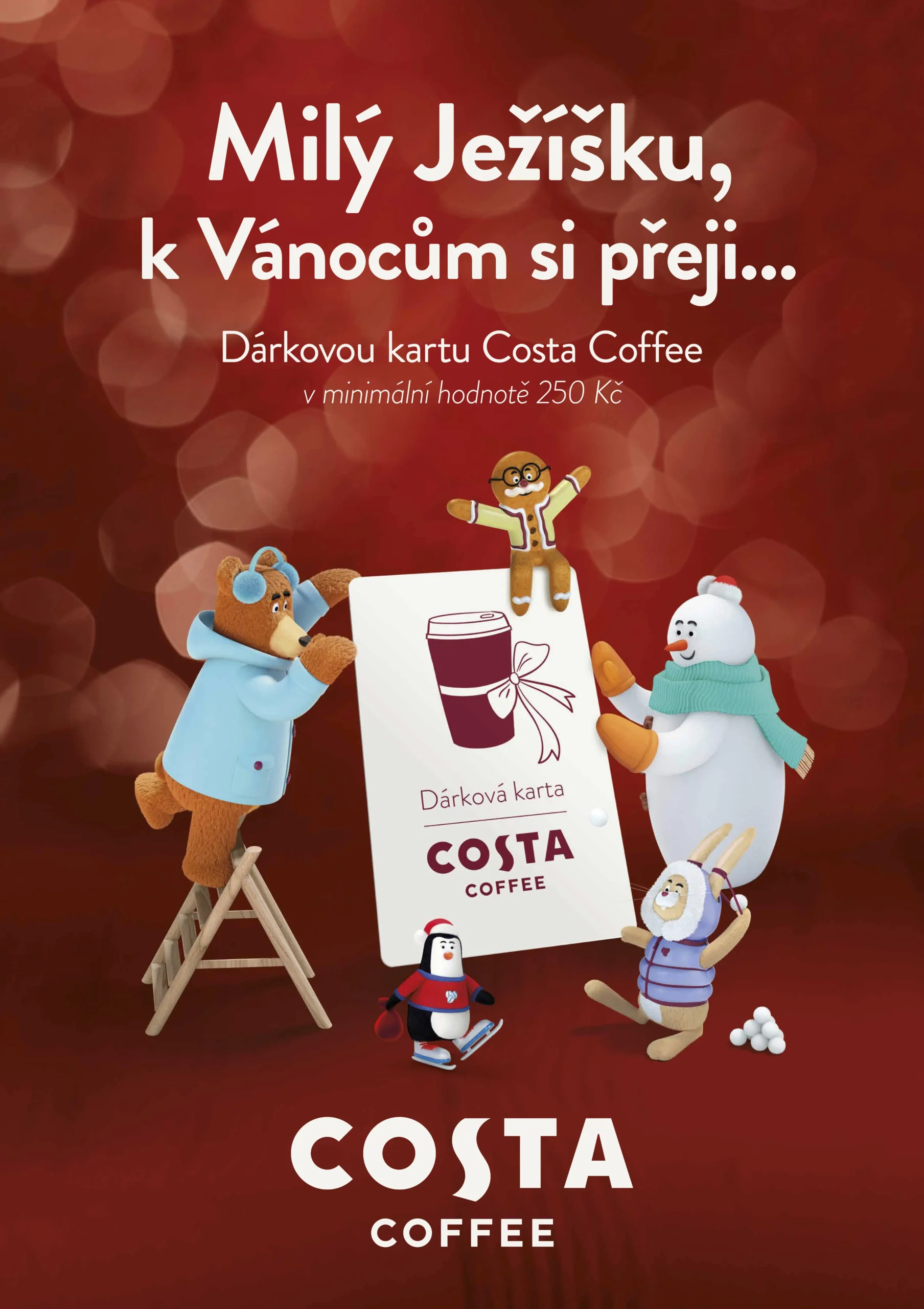 Dárková karta Costa Coffee