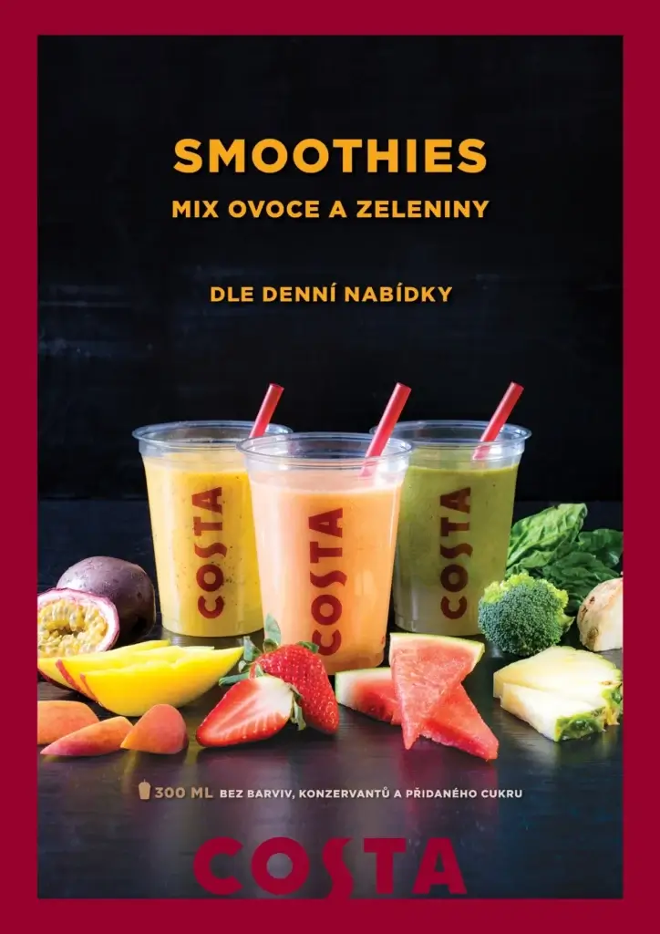 Smoothies: mix zeleniny a ovoce