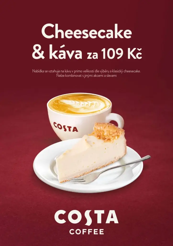 Cheesecake + káva