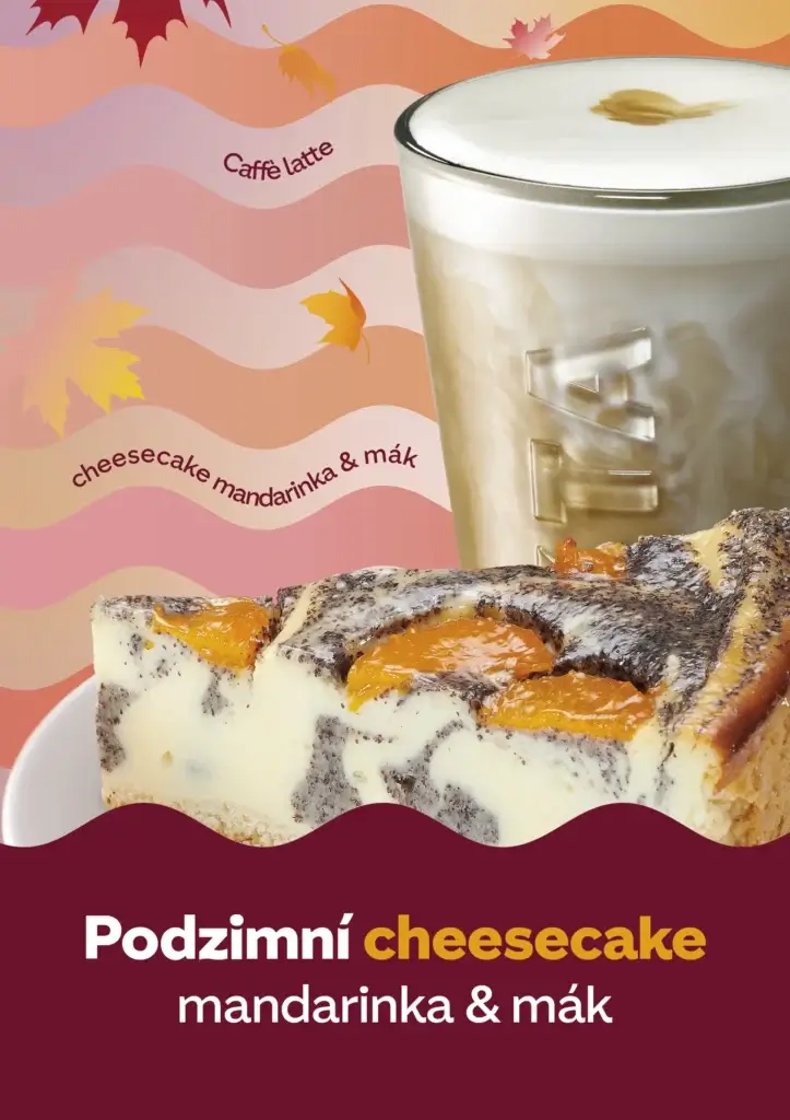 Cheesecake mák a mandarinka