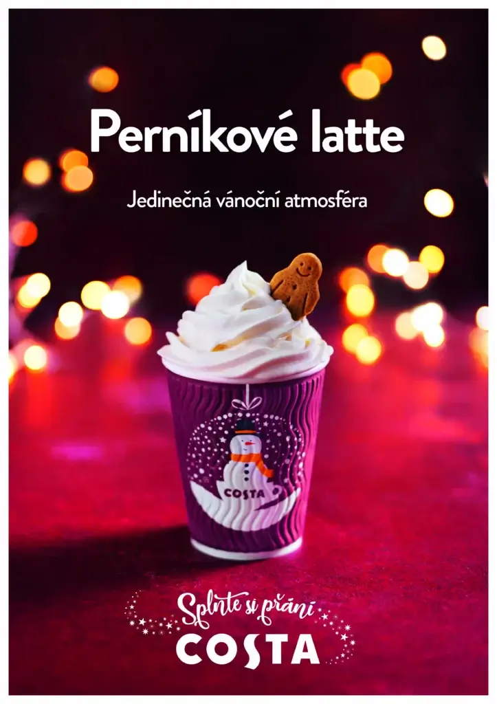 Vánoční klasika v Costa Coffee