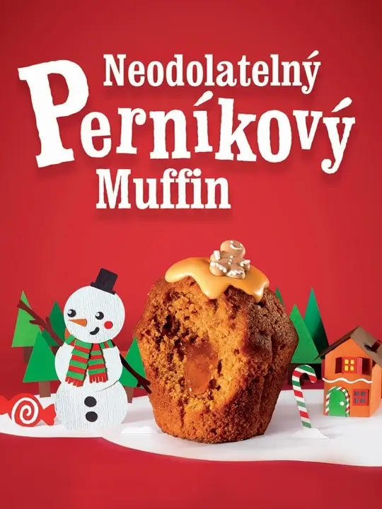 Perníkový muffin